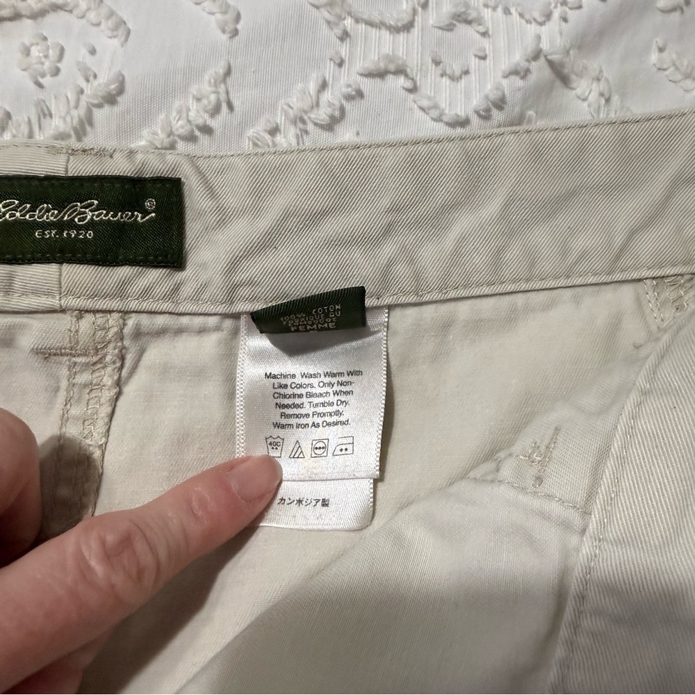 Eddie Bauer Khaki Skirt Women’s Size 10 - Picture 4 of 9